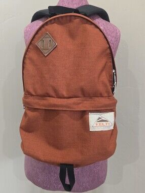True Vintage 1970’s- 1980s KELTY Rust Orange Soft Pack Backpack Rucksack Daypack